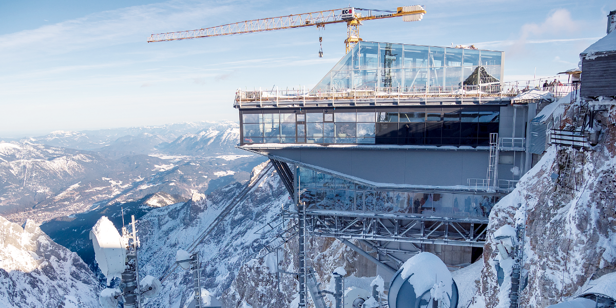 Bergstation Skilift