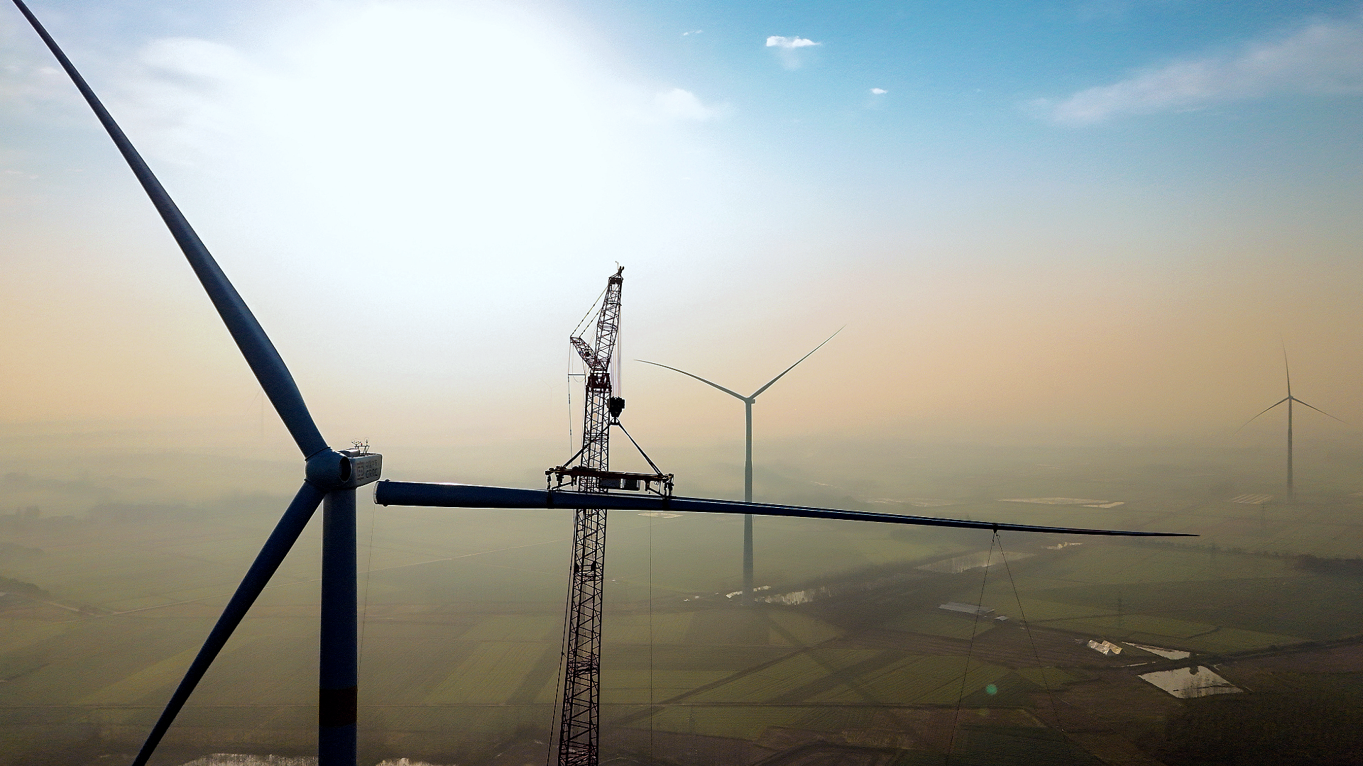 Wirkungsfeld Nachhaltigkeit - Bau Windkraftanlage